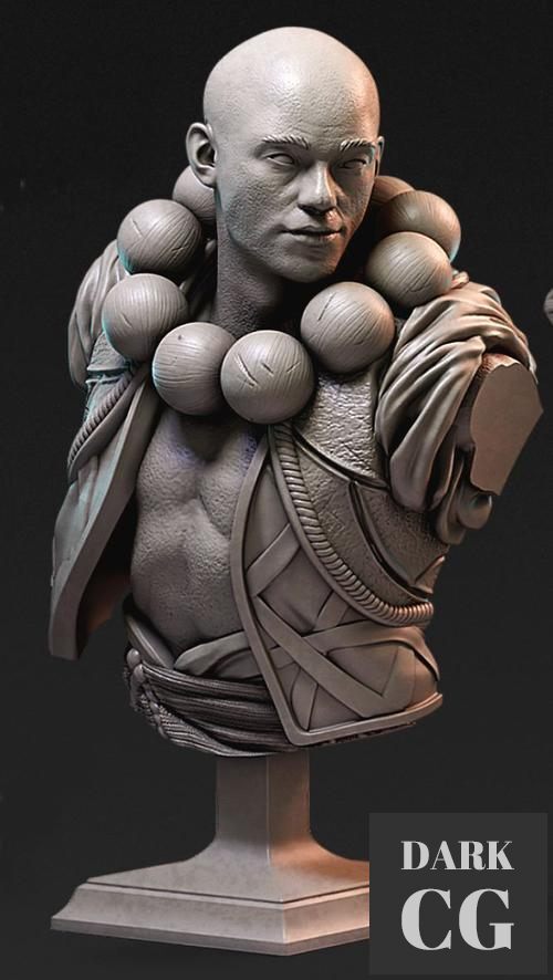Banzan Hill Bust – 3D Print