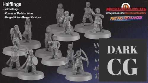 Halflings – 3D Print