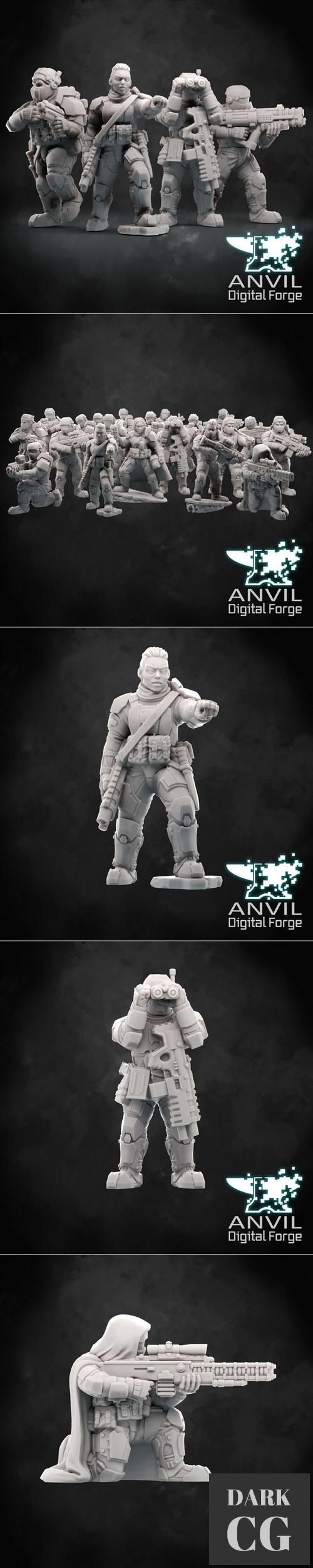 Anvil Digital Forge - Republic Grenadiers – 3D Print