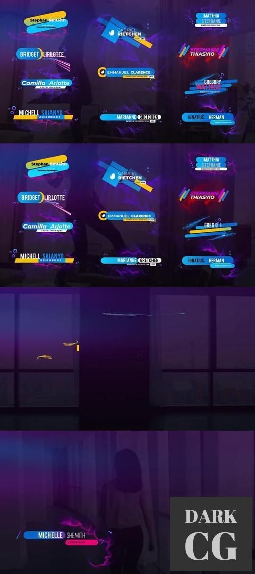 Particles and Dynamic Lower Thirds 37874073
