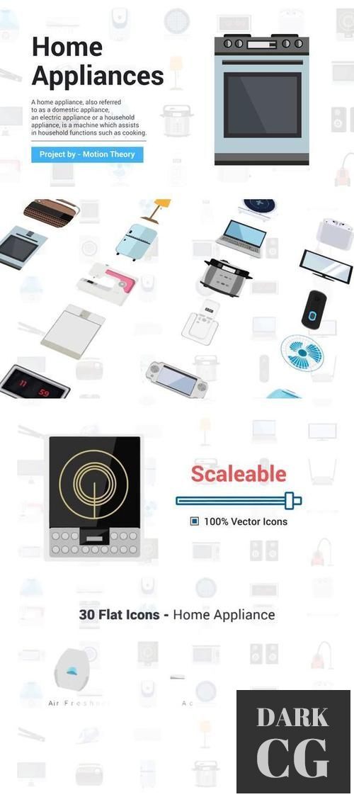 Home Appliances Icons 37716299