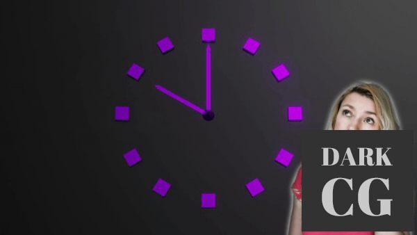 Model and Animate Fast Forward Moving Clock in Blender