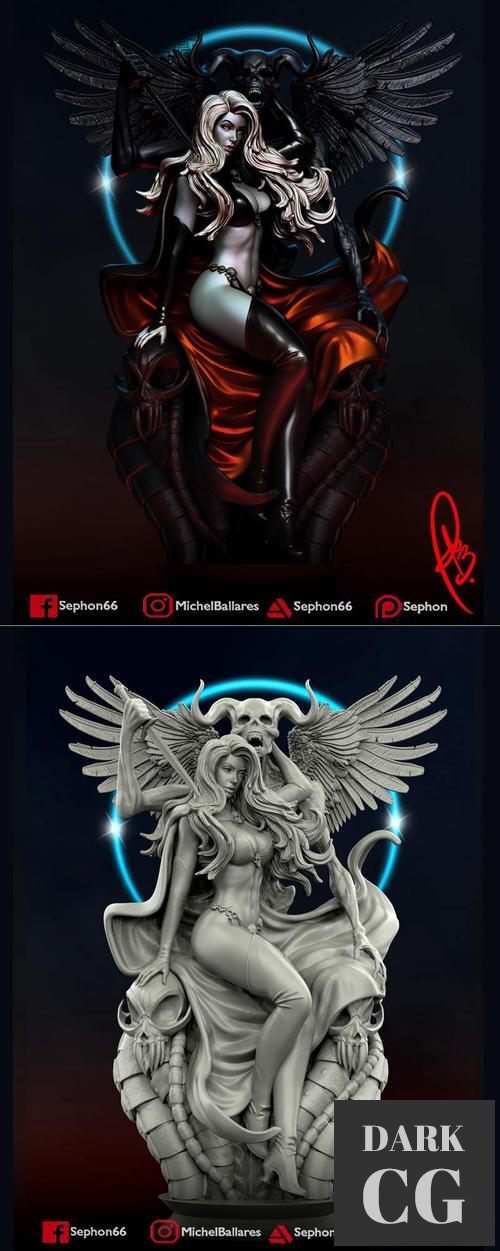Lady Death by Creative Geek MB – 3D Print