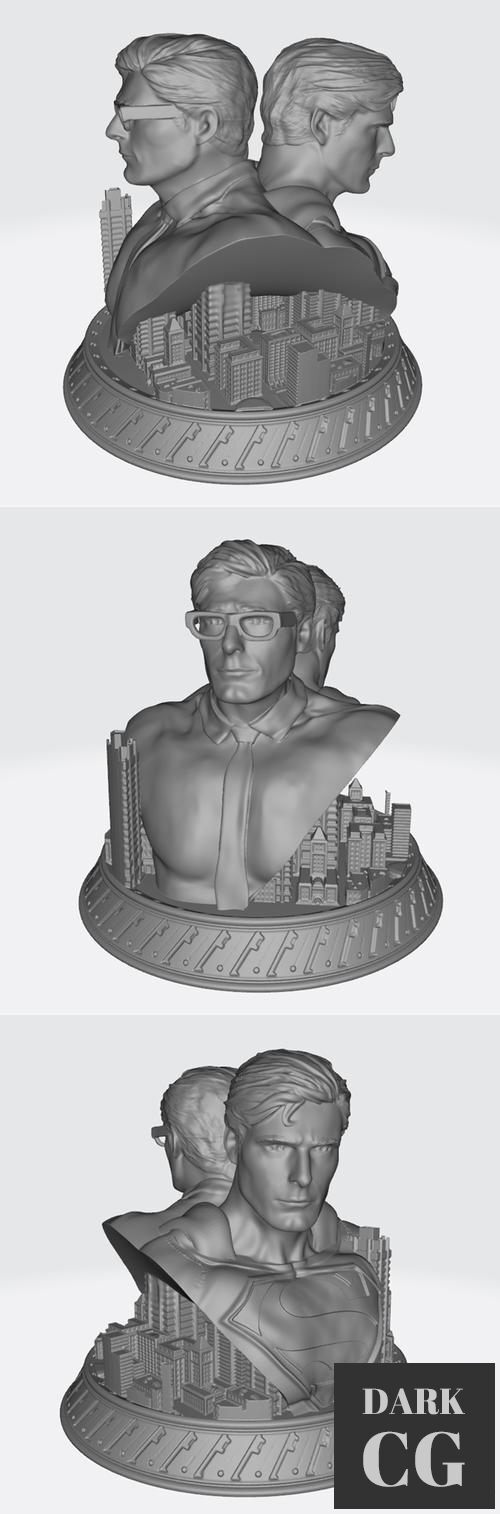 Kent Supes Bust – 3D Print
