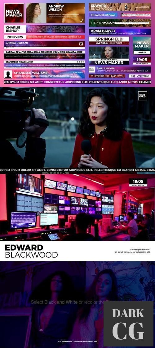 News Maker Lower Thirds 37879057