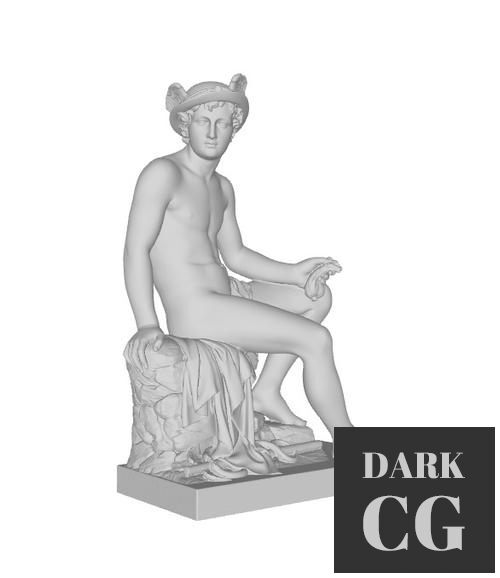 Mercury patron god of commerce – 3D Print