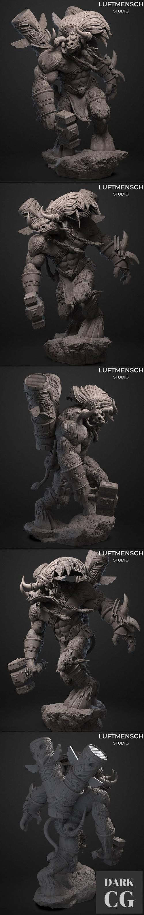 The Baine Bloodhoof – 3D Print