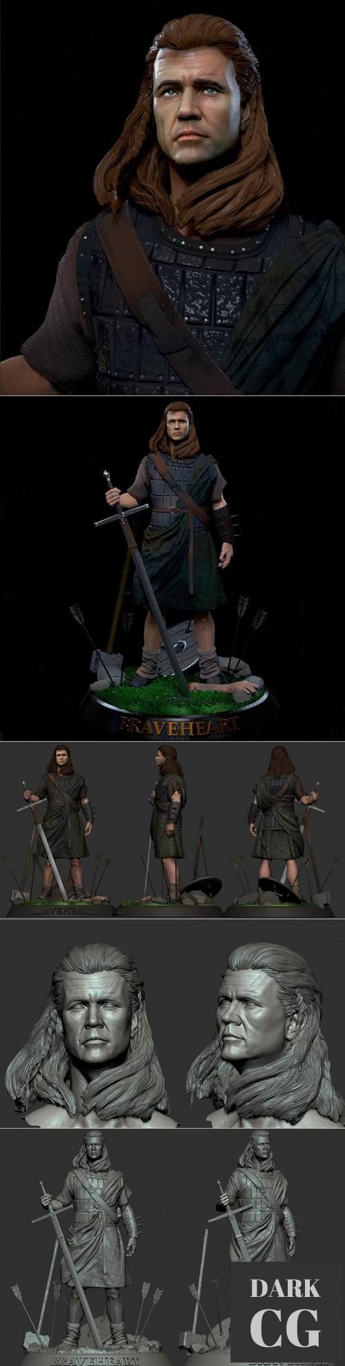Braveheart – 3D Print