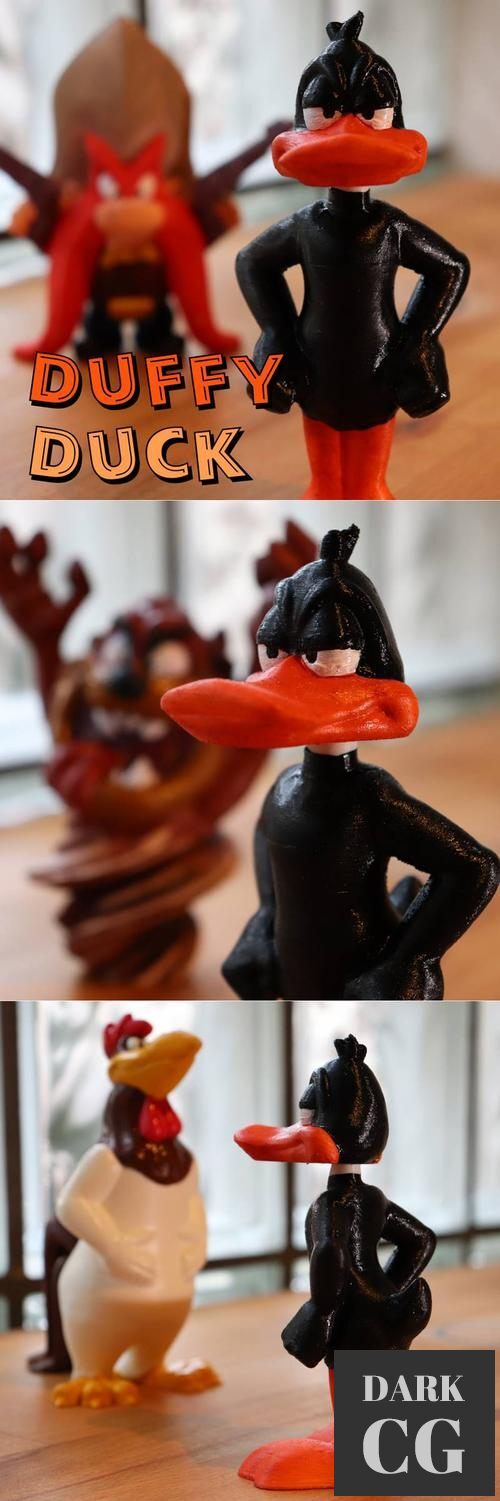 Duffy Duck – 3D Print