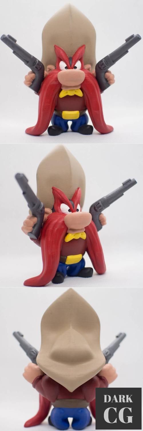 Yosemite Sam – 3D Print
