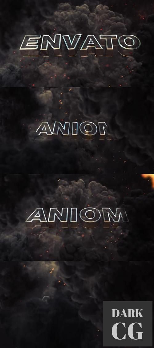 Powerful Explosion 3D Logo 9016039