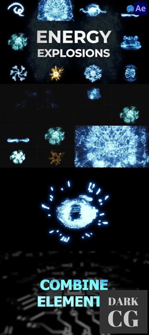 Energy Explosions Pack for After Effects 37983186