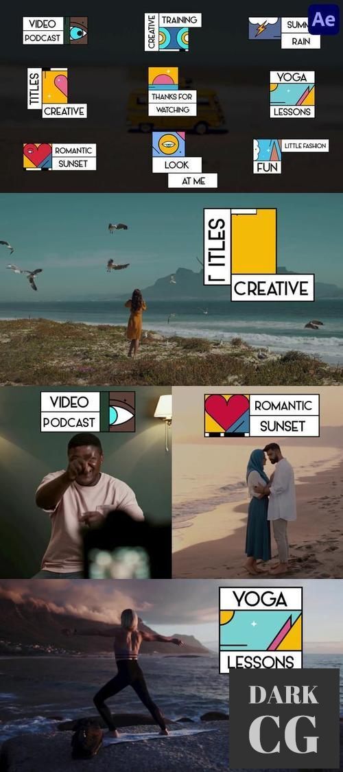 Creative Titles for After Effects 37982410