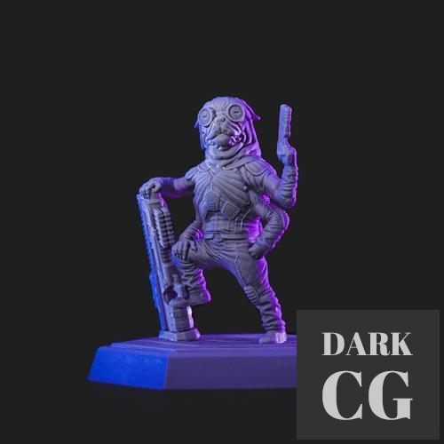 Cyberpug – 3D Print
