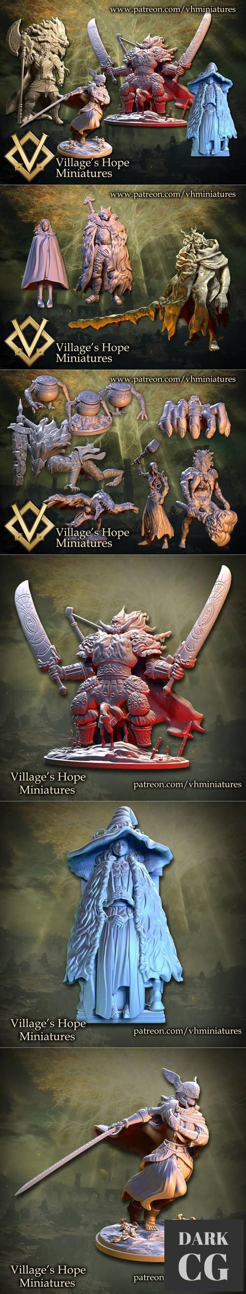 Village’s Hope Miniatures - April 2022 – 3D Print