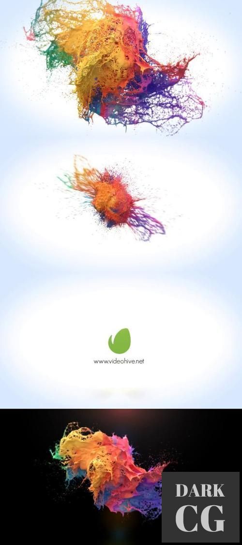 Rotating Paint Logo Reveal 31167224