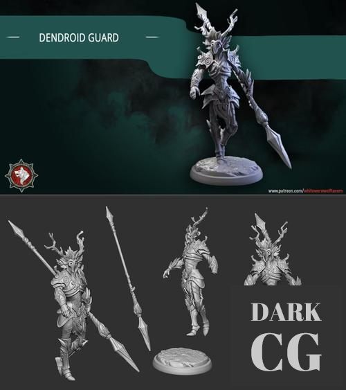 Dendroid pose 2 – 3D Print