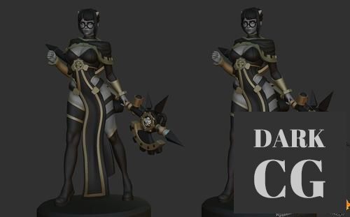 Tech Priest Anime Figure January 2022 – 3D Print