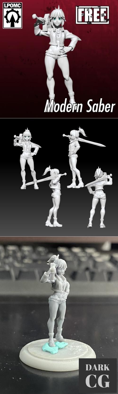 Modern Saber – 3D Print