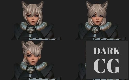 Space Nuns Heads October 2021 – 3D Print