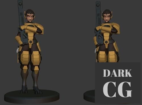 Anime Figurine (Based On Robot Jones Concept) November 2021 – 3D Print