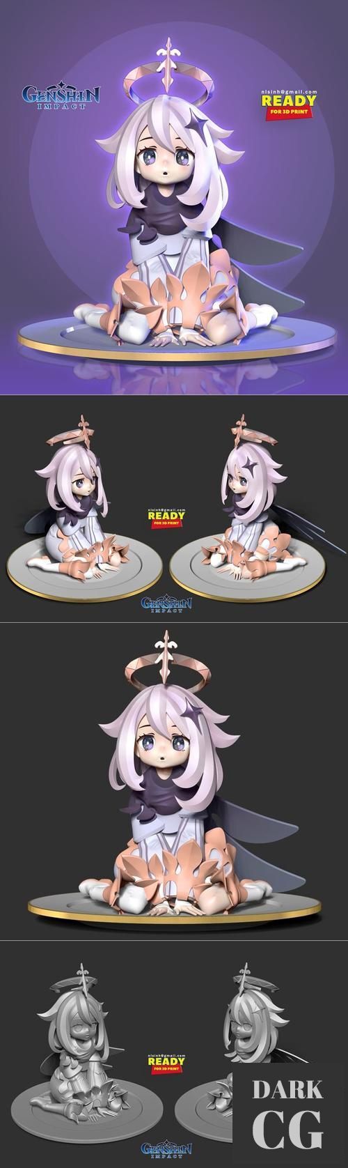Paimon - Genshin Impact Fanart – 3D Print