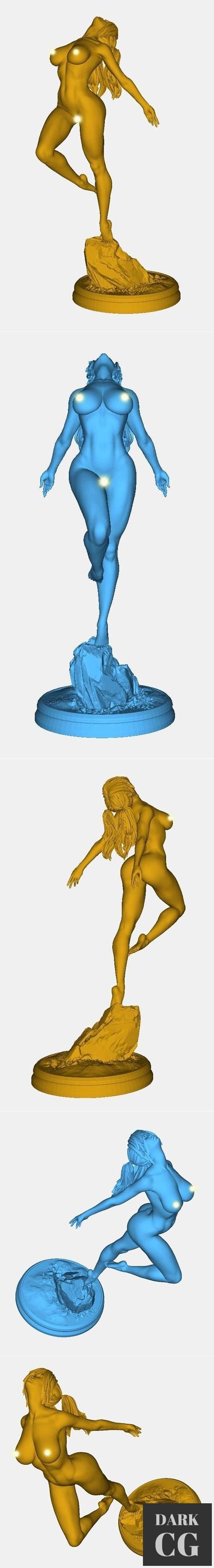 Bale dancing girl – 3D Print