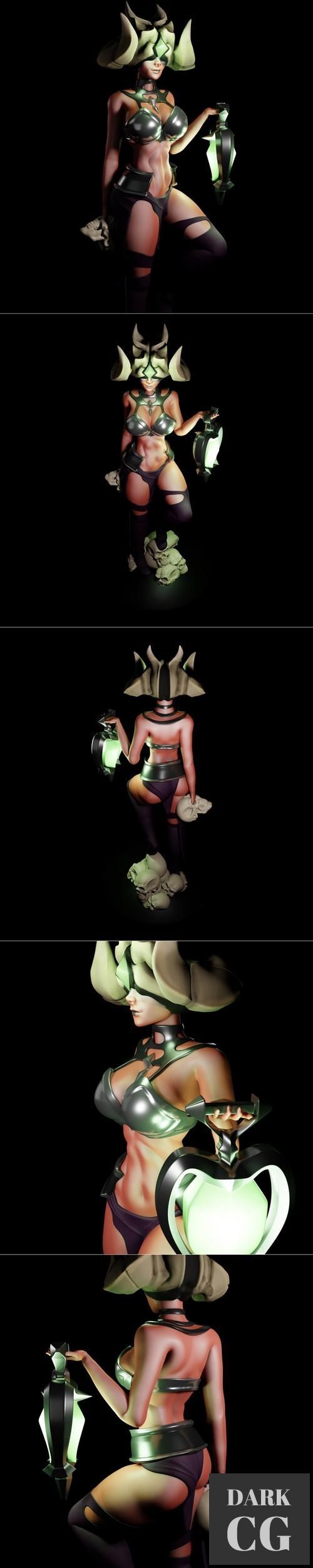 Succubus - Seris - Qbarkz – 3D Print