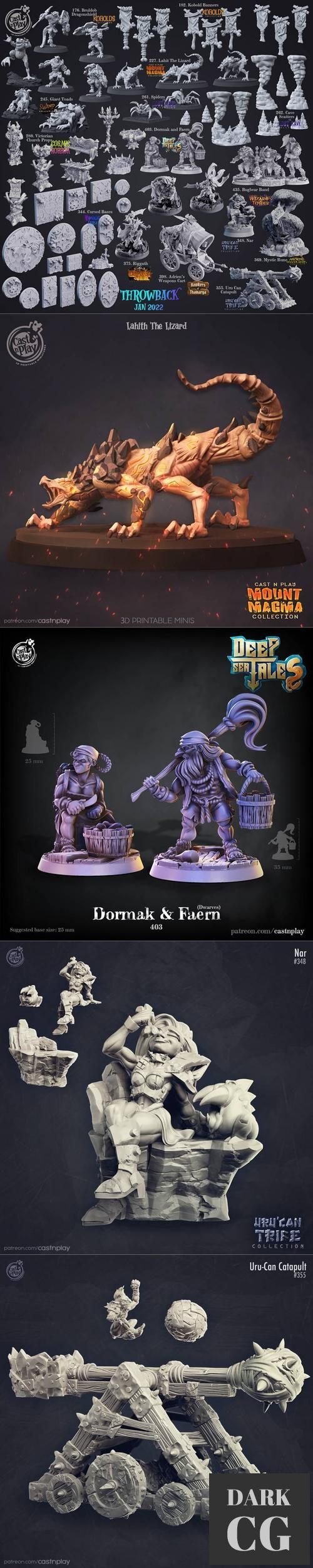 Cast N Play - Throwback January 2022 – 3D Print