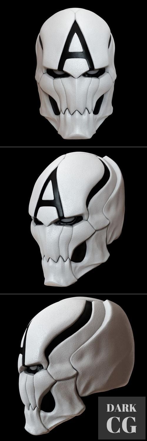 Poison Captain America Mask – 3D Print