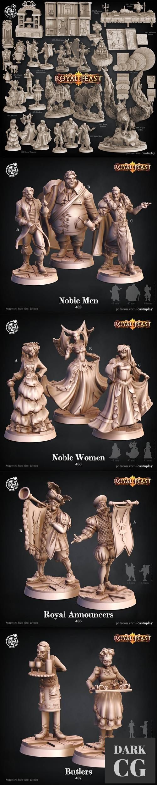 Cast N Play - Royal Feast February 2022 – 3D Print