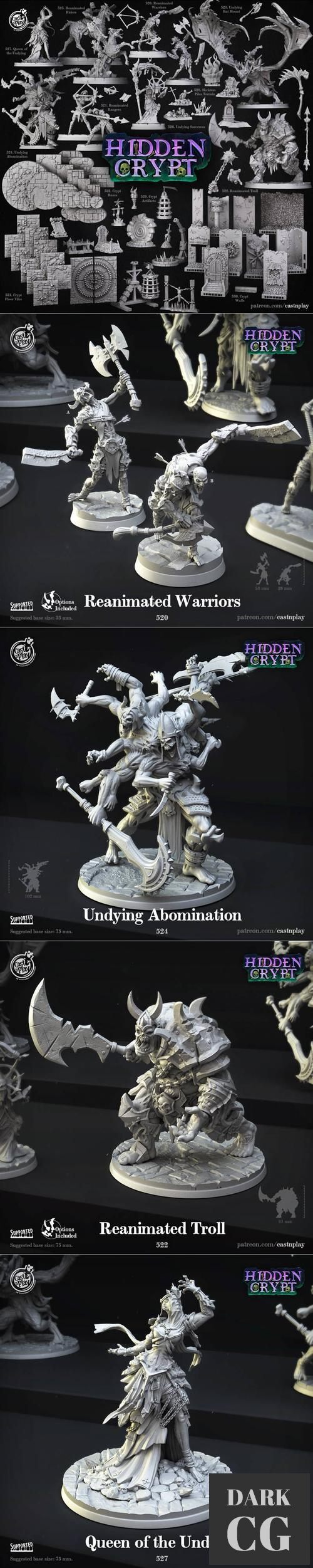 Cast N Play - Hidden Crypt May 2022 – 3D Print