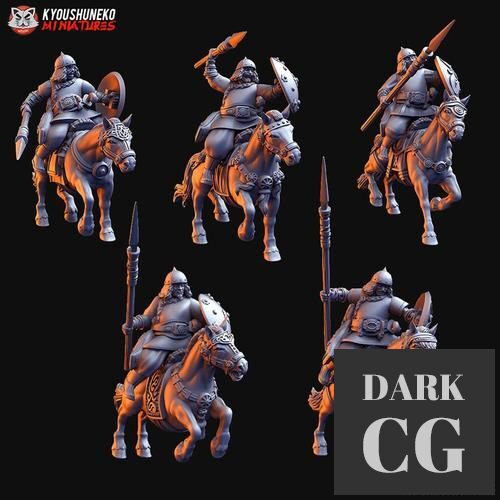 Mongol Spearmen Light Cavalry February 2022 – 3D Print