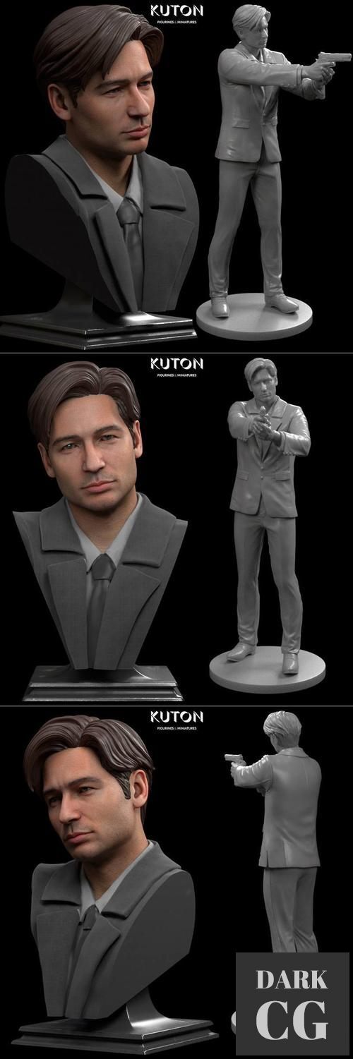 Fox Mulder X-Files – 3D Print