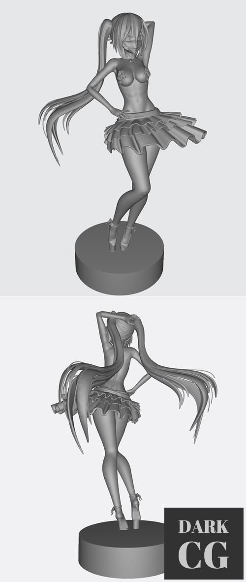 Playful Dancer – 3D Print