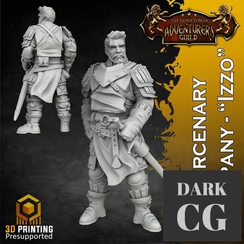 Mercenary Company - Izzo – 3D Print