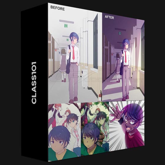 Class101 Make Your Dream Story Real Drawing Anime Style Webtoons from Planning to Publishing By Pluvias
