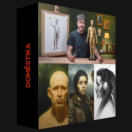 Domestika Realistic Human Figure Drawing by Diego Catalan Amilivia