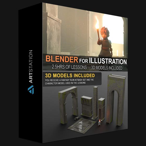 ArtStation Blender for Illustration by Sam Carr