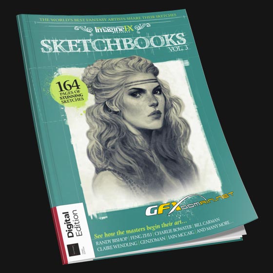 ImagineFX Presents Sketchbook Vol 3 Third Revised Edition 2022