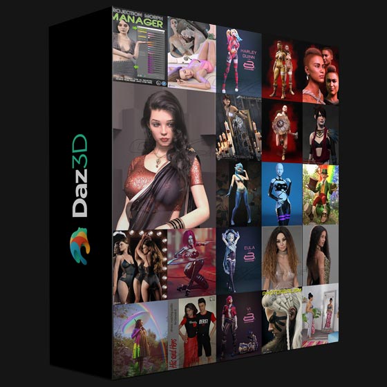 DAZ3D Poser Bundle 3 May 2022