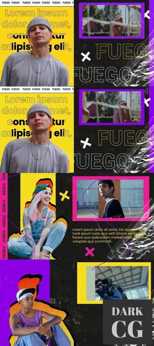 Fuego Slideshow Opener 38050477