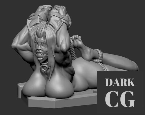 Hogtied Demon - Pear Force One – 3D Print