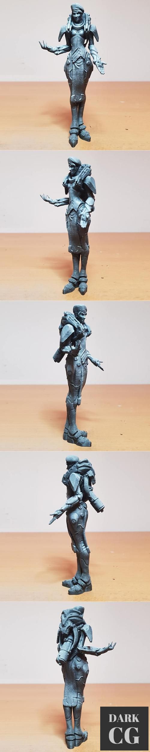 Moira Blackwatch Skin - Overwatch – 3D Print