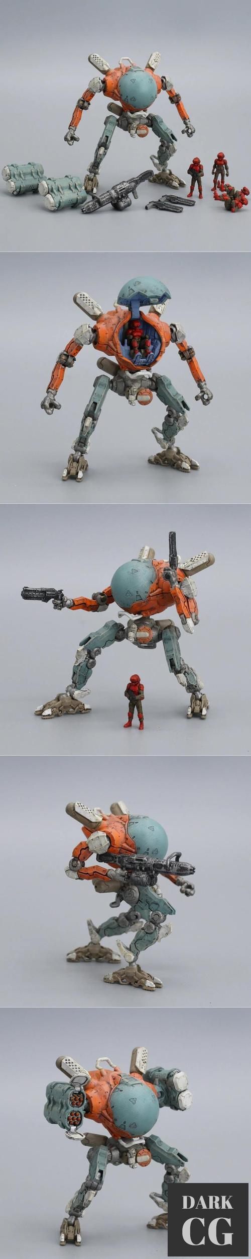 Pocket Mech Fatboy – 3D Print