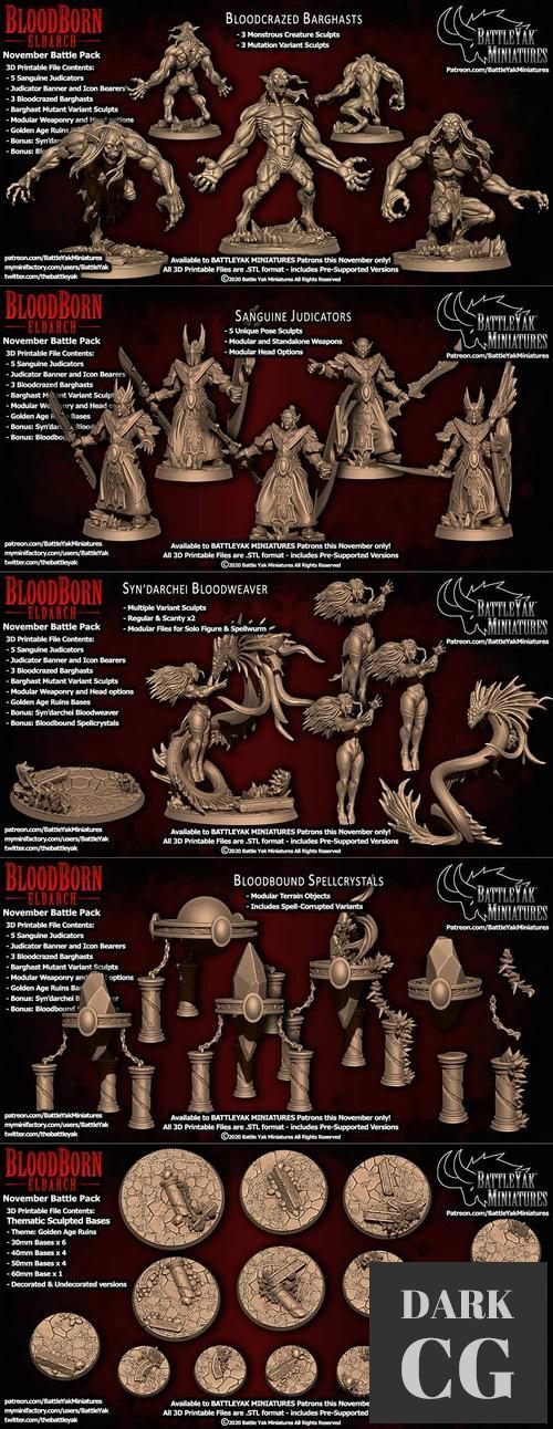 Battle Yak - Bloodborn Eldarch – 3D Print