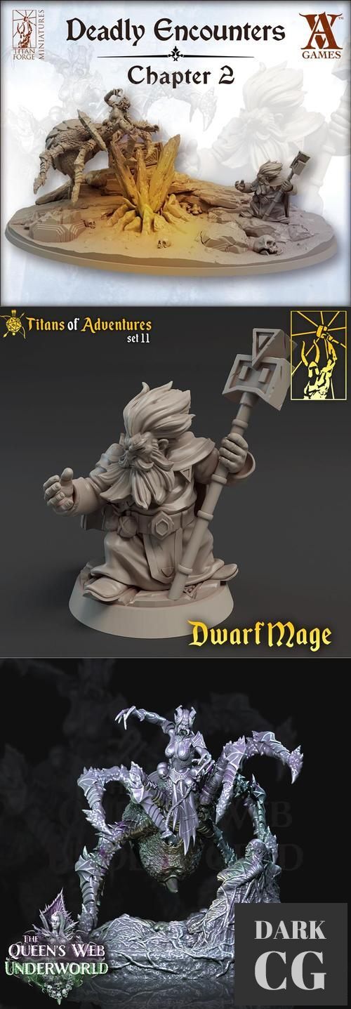 Deadly Encounters Chapter 2 – 3D Print