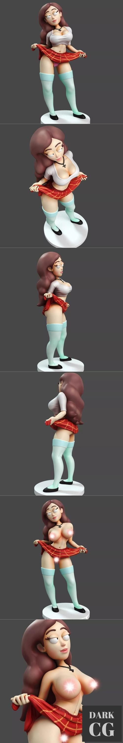 Rick And Morty Tricia Lange – 3D Print