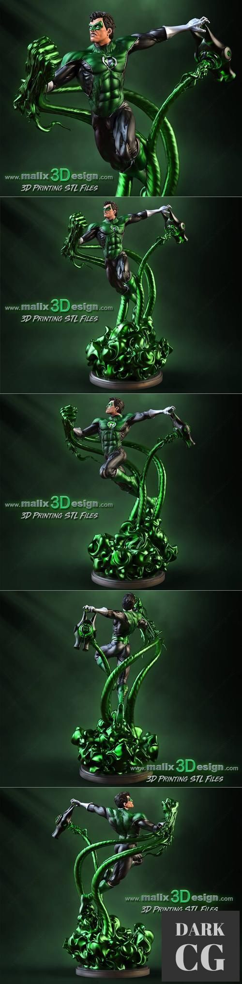 Green Lantern – 3D Print