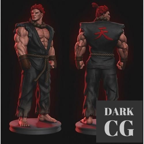 Akuma V2 Street Fighter – 3D Print